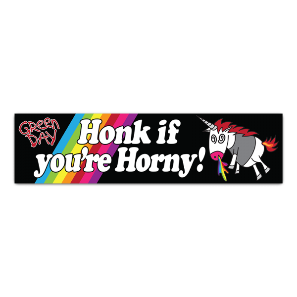 Horny Bumper Sticker